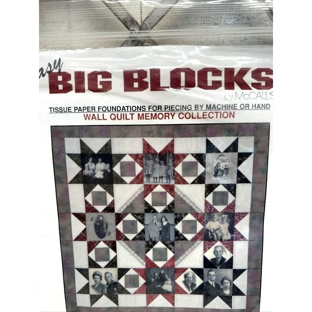 VINTAGE 1998 MCCALL'S WALL QUILT MEMORY COLLECTION NEW NOS UNCUT
